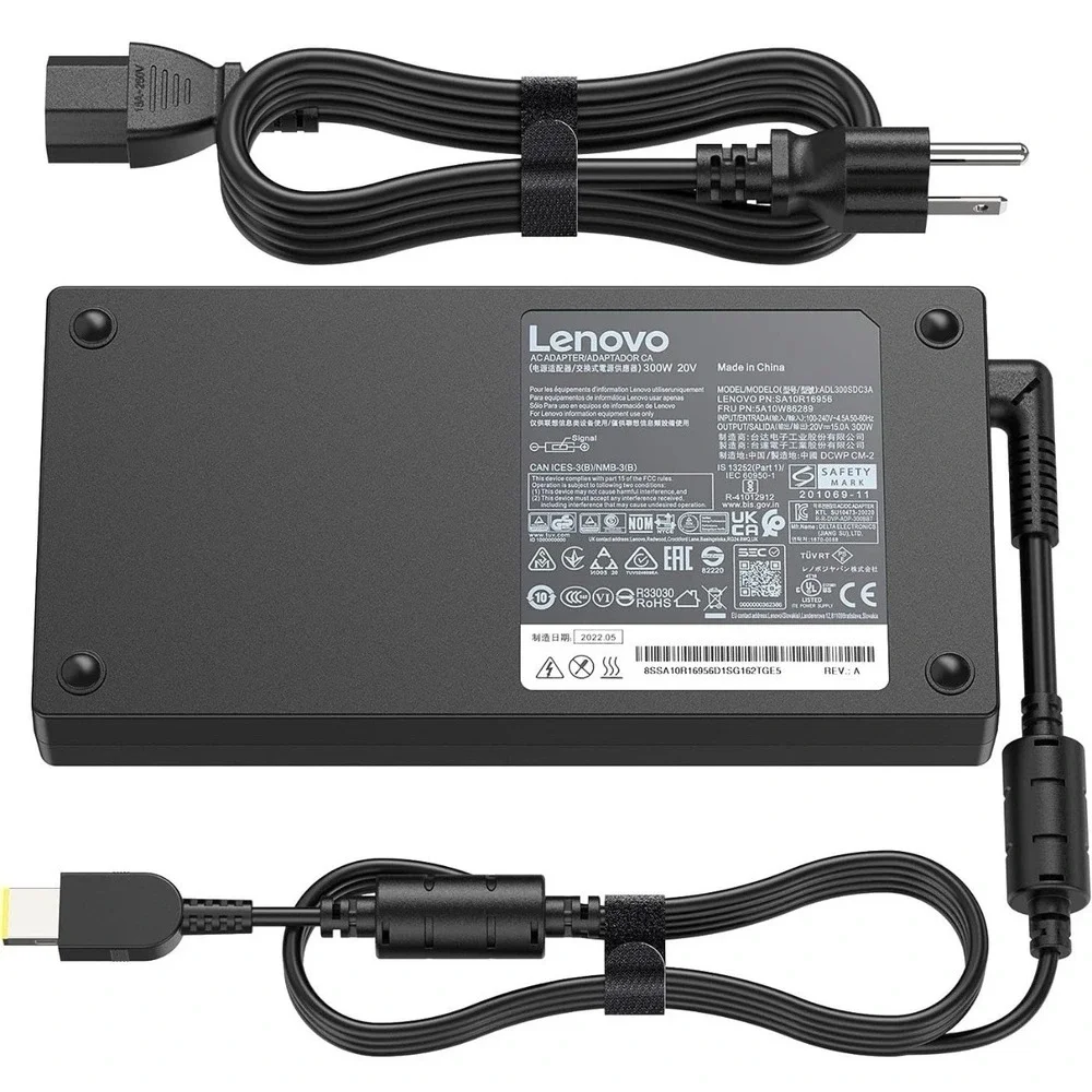 ADL300SDC3A AC Adapter for Lenovo Legion 5 Charger Power Supply 300W 20V 15A